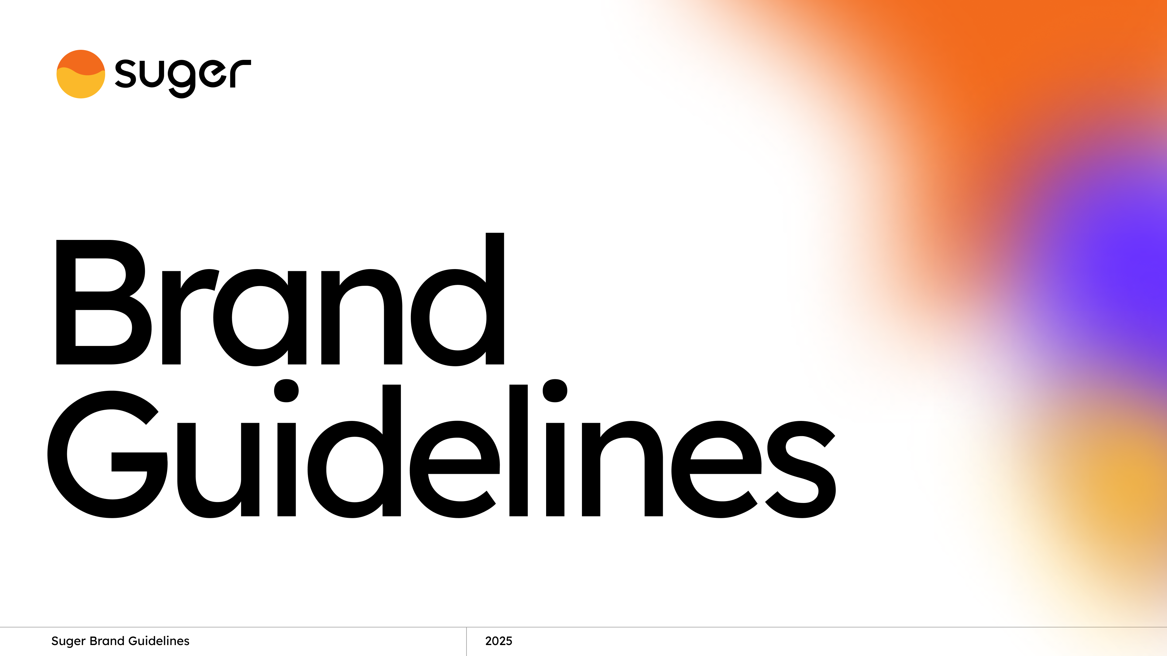 Suger Brand Guidelines