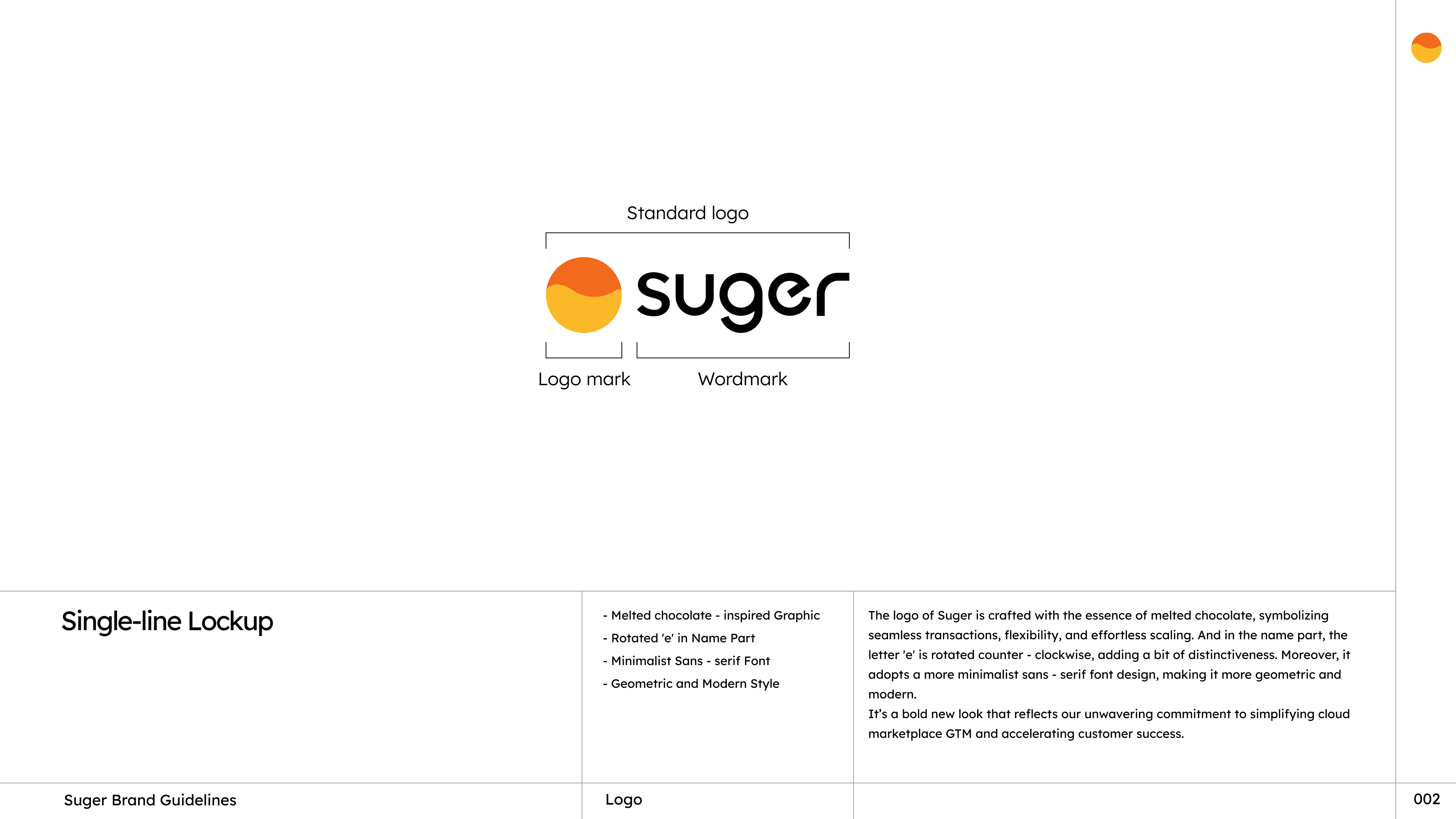 Suger logo lockup guideline